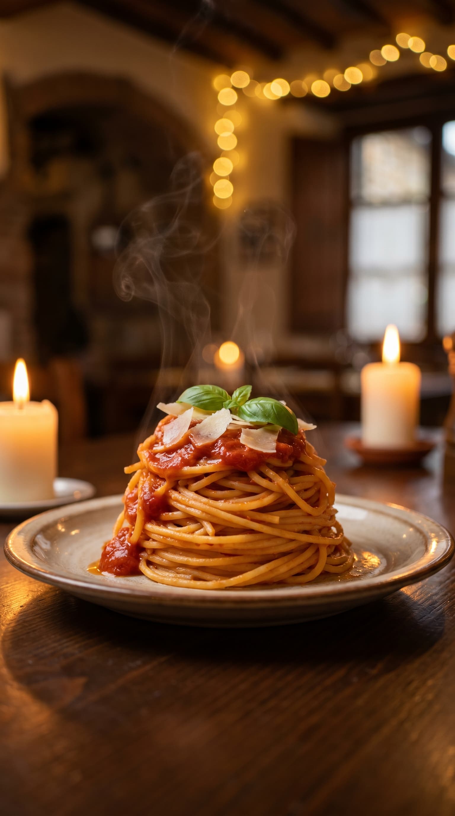 Scroll Menu — Spaghetti al pomodoro nel feed del menu digitale